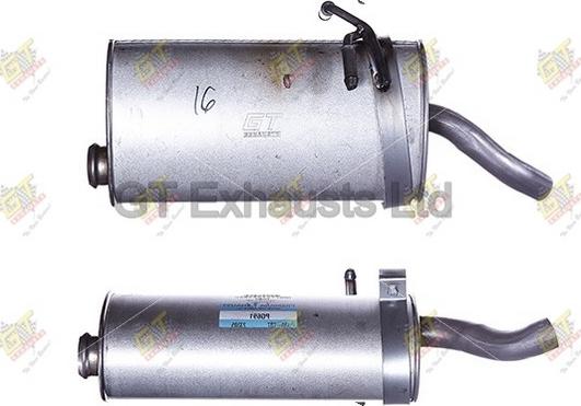 GT Exhausts GPG691 - Zadnji Ispušni lonac www.molydon.hr