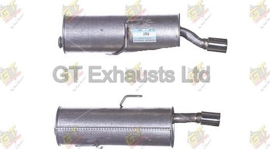 GT Exhausts GPG627 - Zadnji Ispušni lonac www.molydon.hr