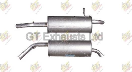 GT Exhausts GPG812 - Zadnji Ispušni lonac www.molydon.hr