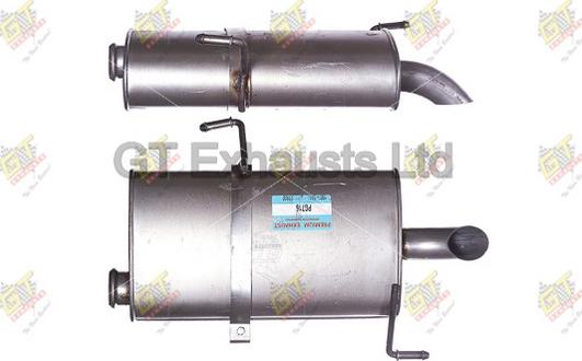 GT Exhausts GPG716 - Zadnji Ispušni lonac www.molydon.hr