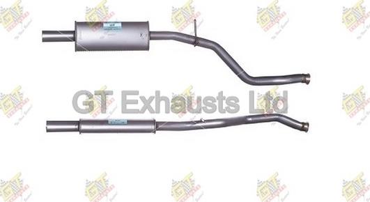 GT Exhausts GPG733 - Srednji Ispušni lonac www.molydon.hr