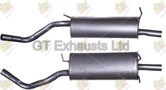 GT Exhausts GRN643 - Zadnji Ispušni lonac www.molydon.hr