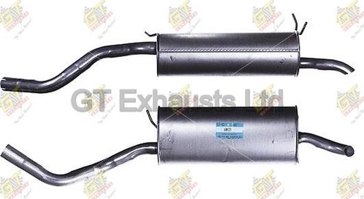 GT Exhausts GRN633 - Zadnji Ispušni lonac www.molydon.hr