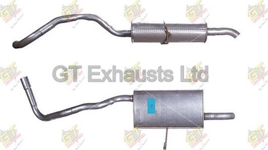 GT Exhausts GRN842 - Zadnji Ispušni lonac www.molydon.hr