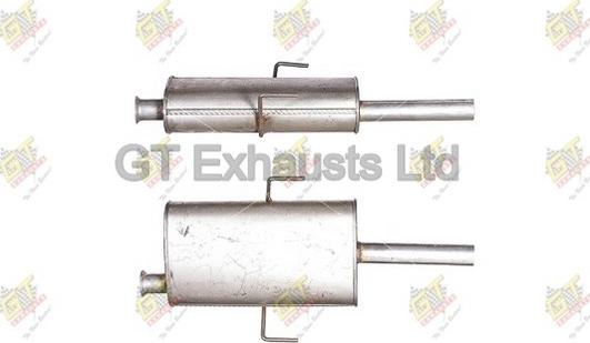 GT Exhausts GRN704 - Srednji Ispušni lonac www.molydon.hr