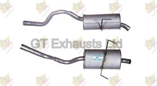 GT Exhausts GRN705 - Zadnji Ispušni lonac www.molydon.hr