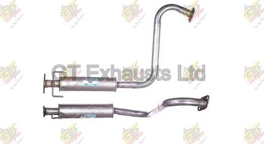 GT Exhausts GRR309 - Srednji Ispušni lonac www.molydon.hr