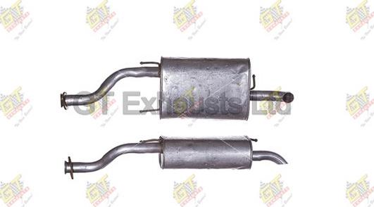 GT Exhausts GRR229 - Zadnji Ispušni lonac www.molydon.hr