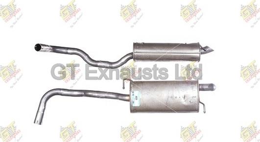 GT Exhausts GSE078 - Zadnji Ispušni lonac www.molydon.hr