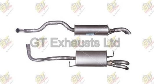 GT Exhausts GSE100 - Zadnji Ispušni lonac www.molydon.hr