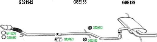 GT Exhausts GSE188 - Ispušna cijev www.molydon.hr