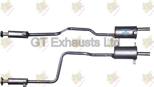 GT Exhausts GSZ047 - Zadnji Ispušni lonac www.molydon.hr