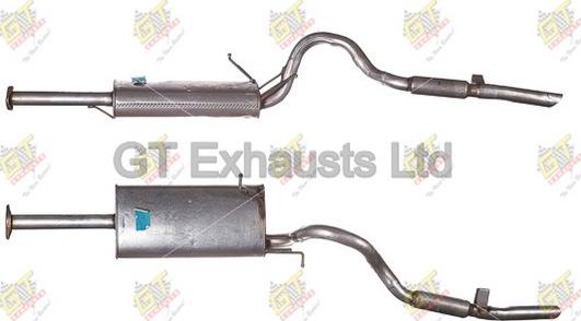 GT Exhausts GSZ085 - Zadnji Ispušni lonac www.molydon.hr