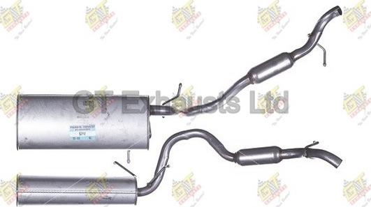 GT Exhausts GSZ112 - Zadnji Ispušni lonac www.molydon.hr