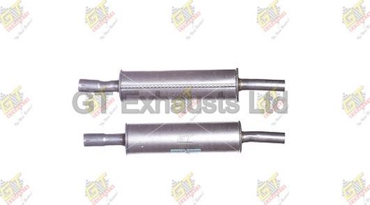 GT Exhausts GTY509 - Srednji Ispušni lonac www.molydon.hr