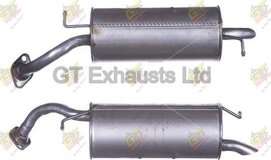 GT Exhausts GTY581 - Zadnji Ispušni lonac www.molydon.hr