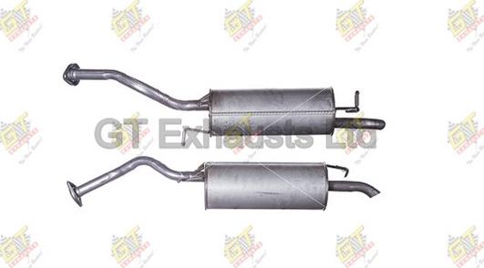 GT Exhausts GTY682 - Zadnji Ispušni lonac www.molydon.hr