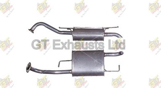 GT Exhausts GTY623 - Zadnji Ispušni lonac www.molydon.hr