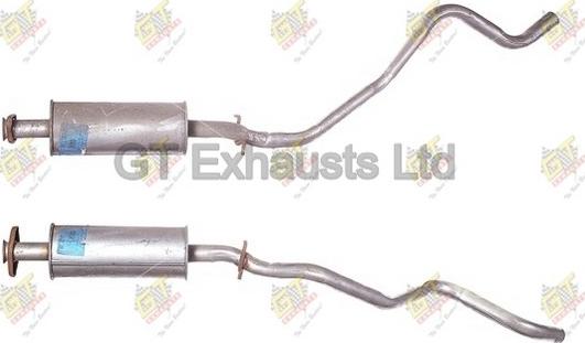 GT Exhausts GVL522 - Srednji Ispušni lonac www.molydon.hr