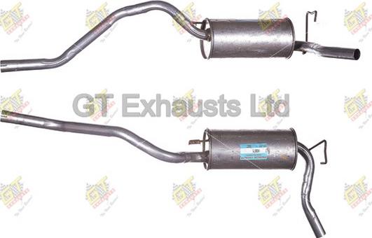 GT Exhausts GVO071 - Zadnji Ispušni lonac www.molydon.hr