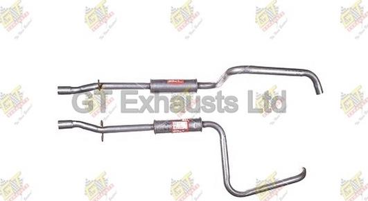 GT Exhausts GVO293 - Srednji Ispušni lonac www.molydon.hr