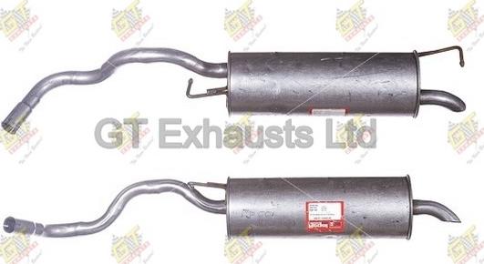 GT Exhausts GVW516 - Zadnji Ispušni lonac www.molydon.hr