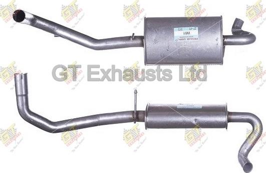 GT Exhausts GVW511 - Zadnji Ispušni lonac www.molydon.hr