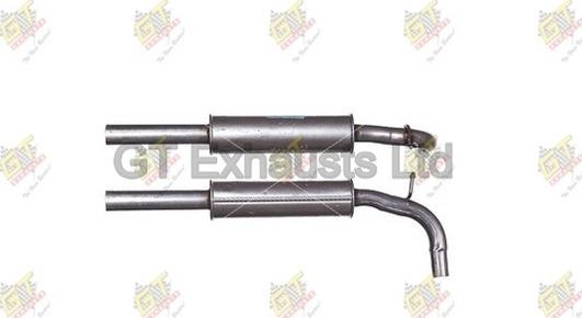 GT Exhausts GVW528 - Srednji Ispušni lonac www.molydon.hr