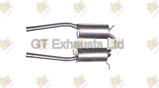 GT Exhausts GVW675 - Zadnji Ispušni lonac www.molydon.hr