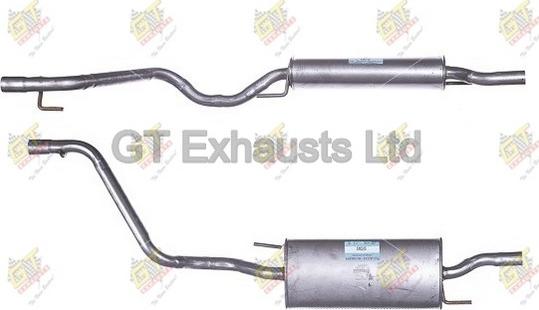 GT Exhausts GVW250 - Zadnji Ispušni lonac www.molydon.hr