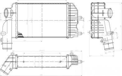 Hart 603 467 - Intercooler, hladnjak www.molydon.hr