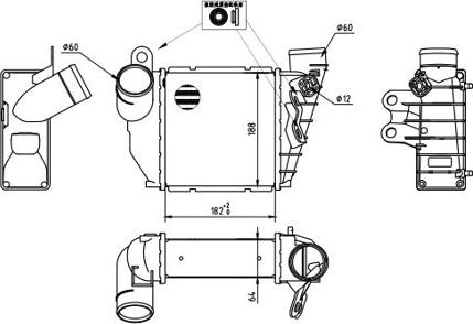 Hart 618 779 - Intercooler, hladnjak www.molydon.hr