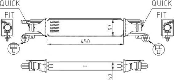 Hart 613 035 - Intercooler, hladnjak www.molydon.hr