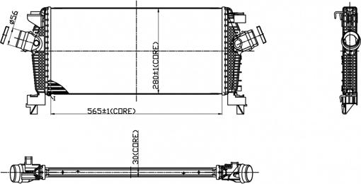 Hart 612 507 - Intercooler, hladnjak www.molydon.hr