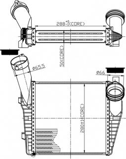 Hart 612 580 - Intercooler, hladnjak www.molydon.hr