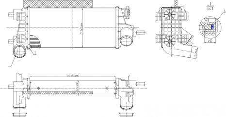 Hart 620 810 - Intercooler, hladnjak www.molydon.hr