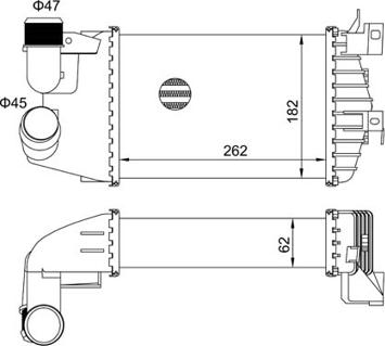 Hart 621 269 - Intercooler, hladnjak www.molydon.hr