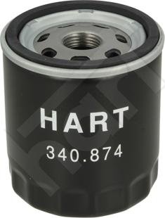 Hart 340 874 - Filter za ulje www.molydon.hr