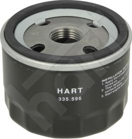 Hart 335 596 - Filter za ulje www.molydon.hr