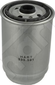Hart 335 591 - Filter za gorivo www.molydon.hr