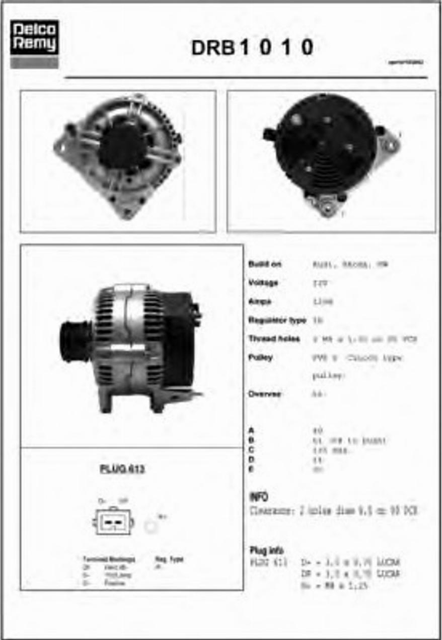 Havam A941010 - Alternator www.molydon.hr