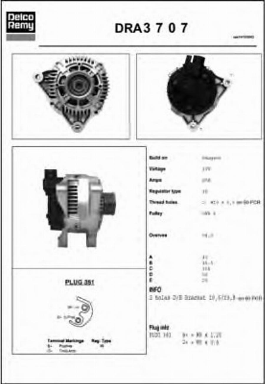 Havam A933707 - Alternator www.molydon.hr