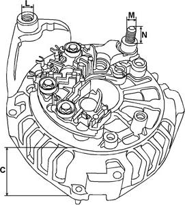 HC-Cargo 335302 - Ispravljac, alternator www.molydon.hr