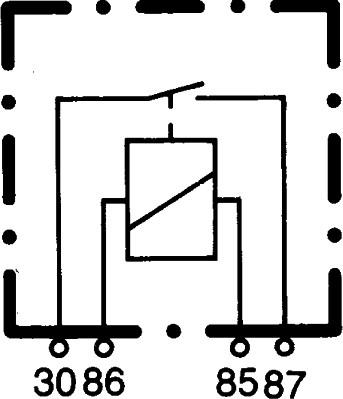 HELLA 4RA 965 400-001 - Relej, glavna struja www.molydon.hr