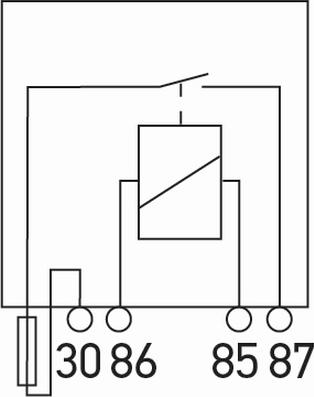 HELLA 4RA 003 530-052 - Relej, glavna struja www.molydon.hr