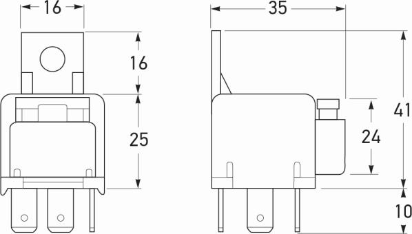 HELLA 4RA 003 530-052 - Relej, glavna struja www.molydon.hr