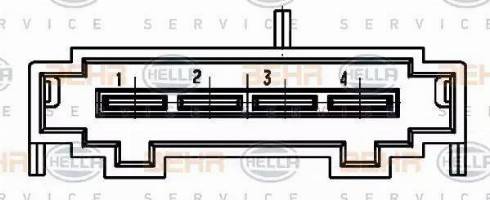 HELLA 5HL 351 321-491 - Regulator, ventilator kabine/unutrasnjeg prostora www.molydon.hr