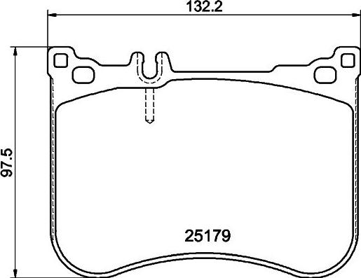 HELLA 8DB 355 026-591 - Komplet Pločica, disk-kočnica www.molydon.hr