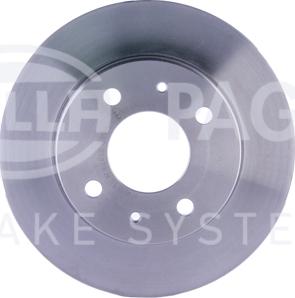 HELLA 8DD 355 105-921 - Kočioni disk www.molydon.hr