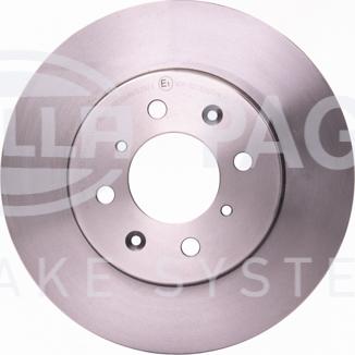 HELLA 8DD 355 105-861 - Kočioni disk www.molydon.hr